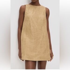 NWT Simon Miller Sina Raffia Mini Dress Size Small